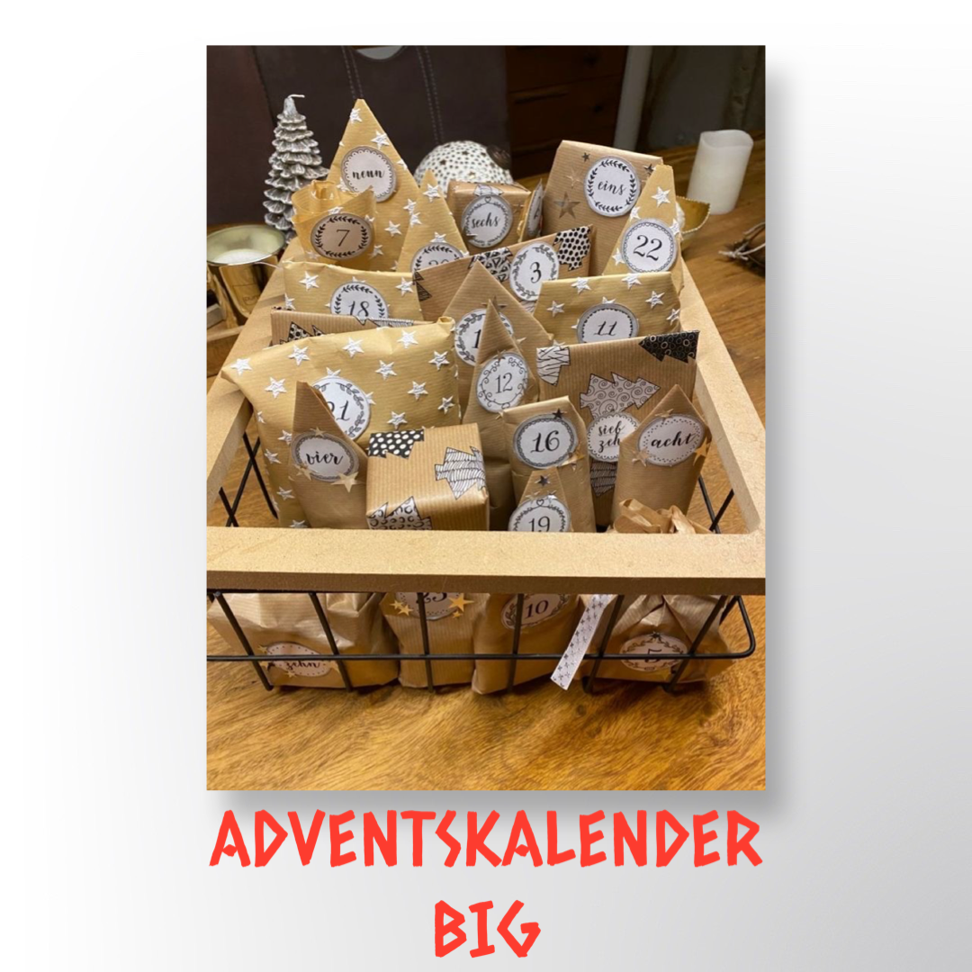 Kerzen Adventskalender Big auf Vorbestellung